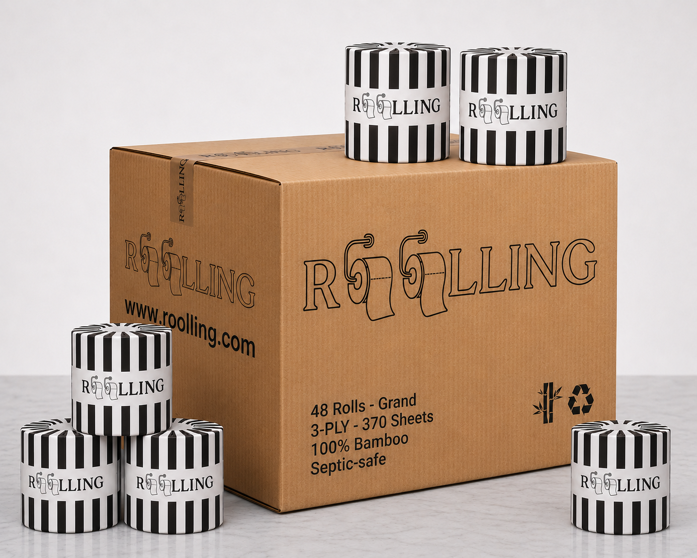 Toilet Paper — 48 Rolls - GRAND - Treat yourself and your family