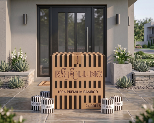 Toilet Paper — 24 Rolls - RESERVE - Comfort and convenience